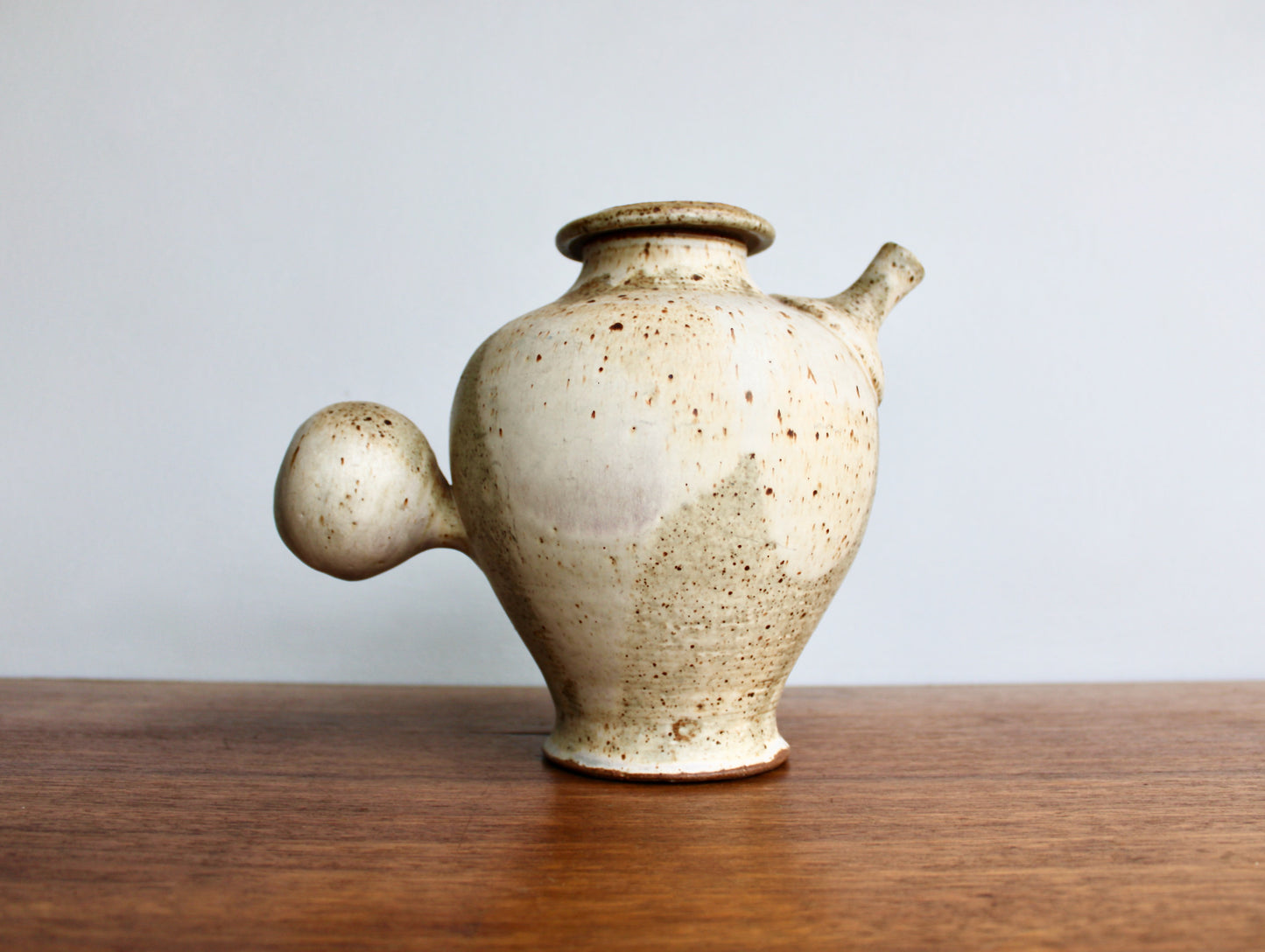 1974 Gary Henin Studio Pottery Teapot // Coffee Server - Mid Century Cleveland Ohio Arts