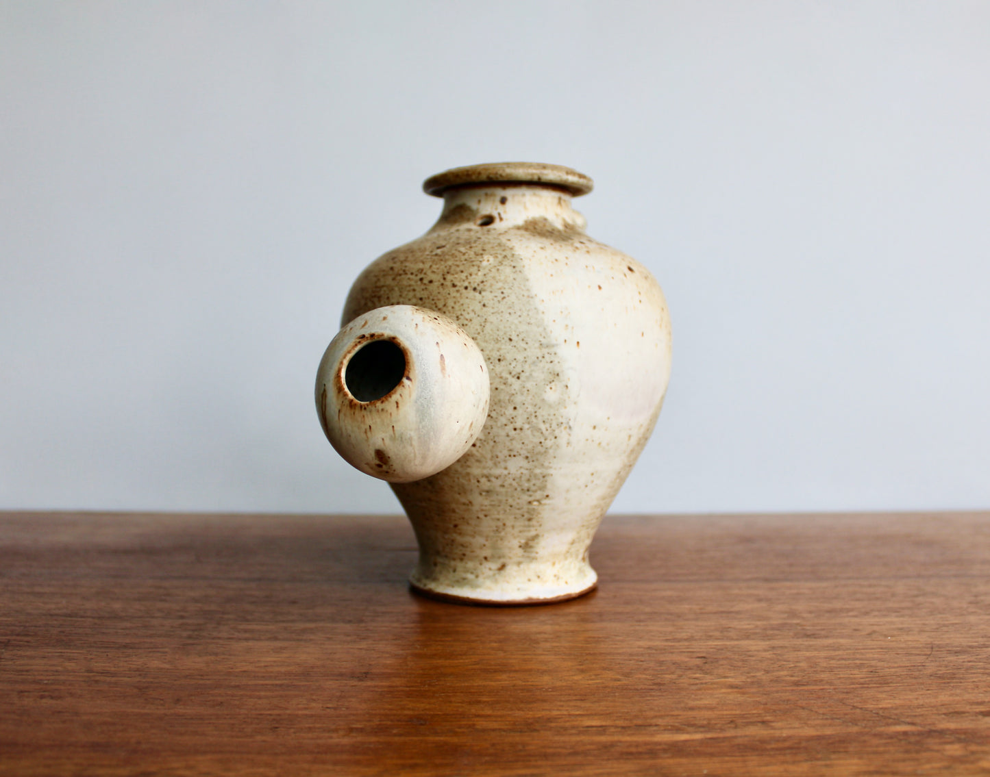 1974 Gary Henin Studio Pottery Teapot // Coffee Server - Mid Century Cleveland Ohio Arts