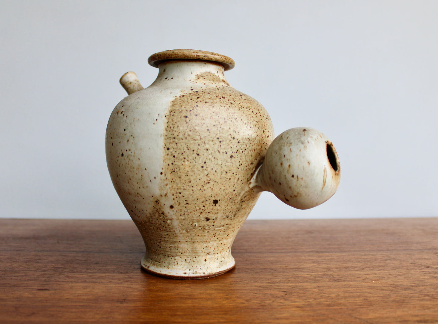 1974 Gary Henin Studio Pottery Teapot // Coffee Server - Mid Century Cleveland Ohio Arts