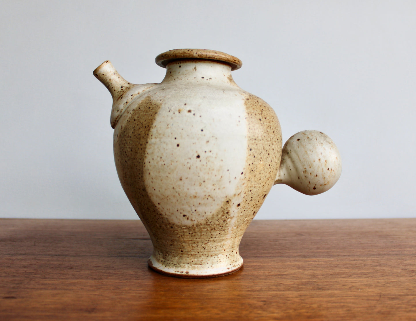1974 Gary Henin Studio Pottery Teapot // Coffee Server - Mid Century Cleveland Ohio Arts