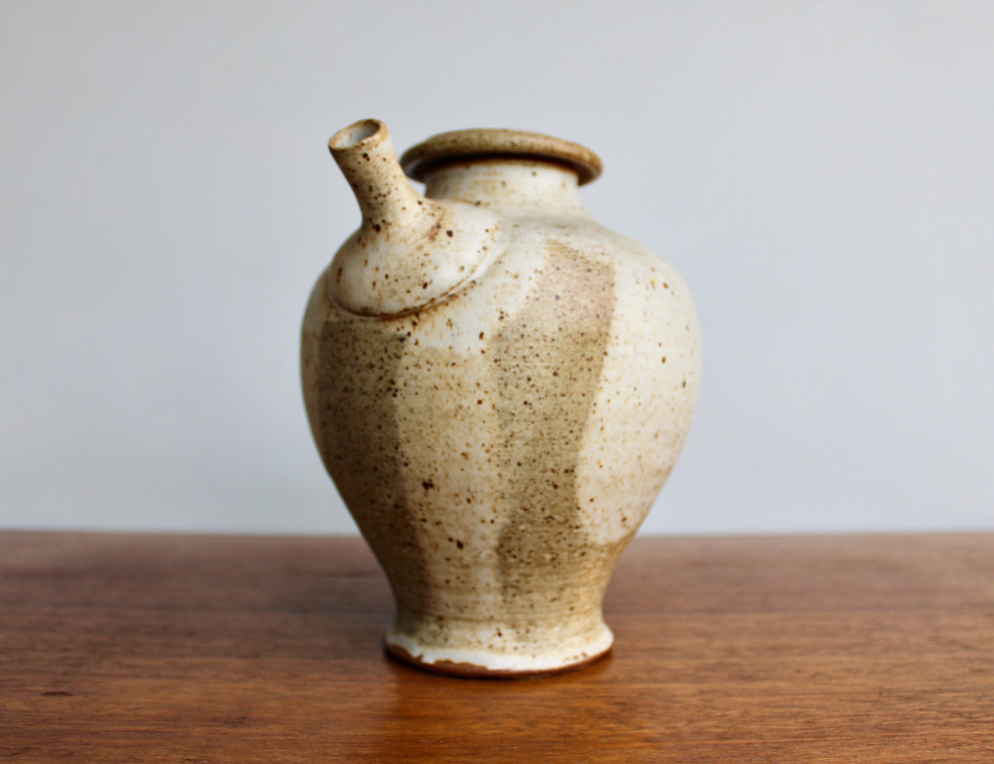 1974 Gary Henin Studio Pottery Teapot // Coffee Server - Mid Century Cleveland Ohio Arts