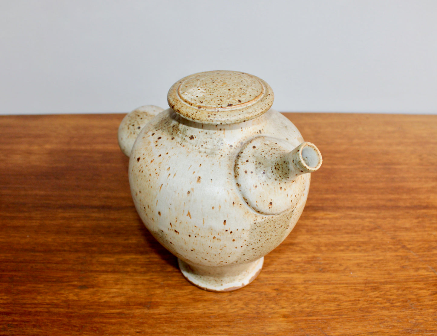 1974 Gary Henin Studio Pottery Teapot // Coffee Server - Mid Century Cleveland Ohio Arts