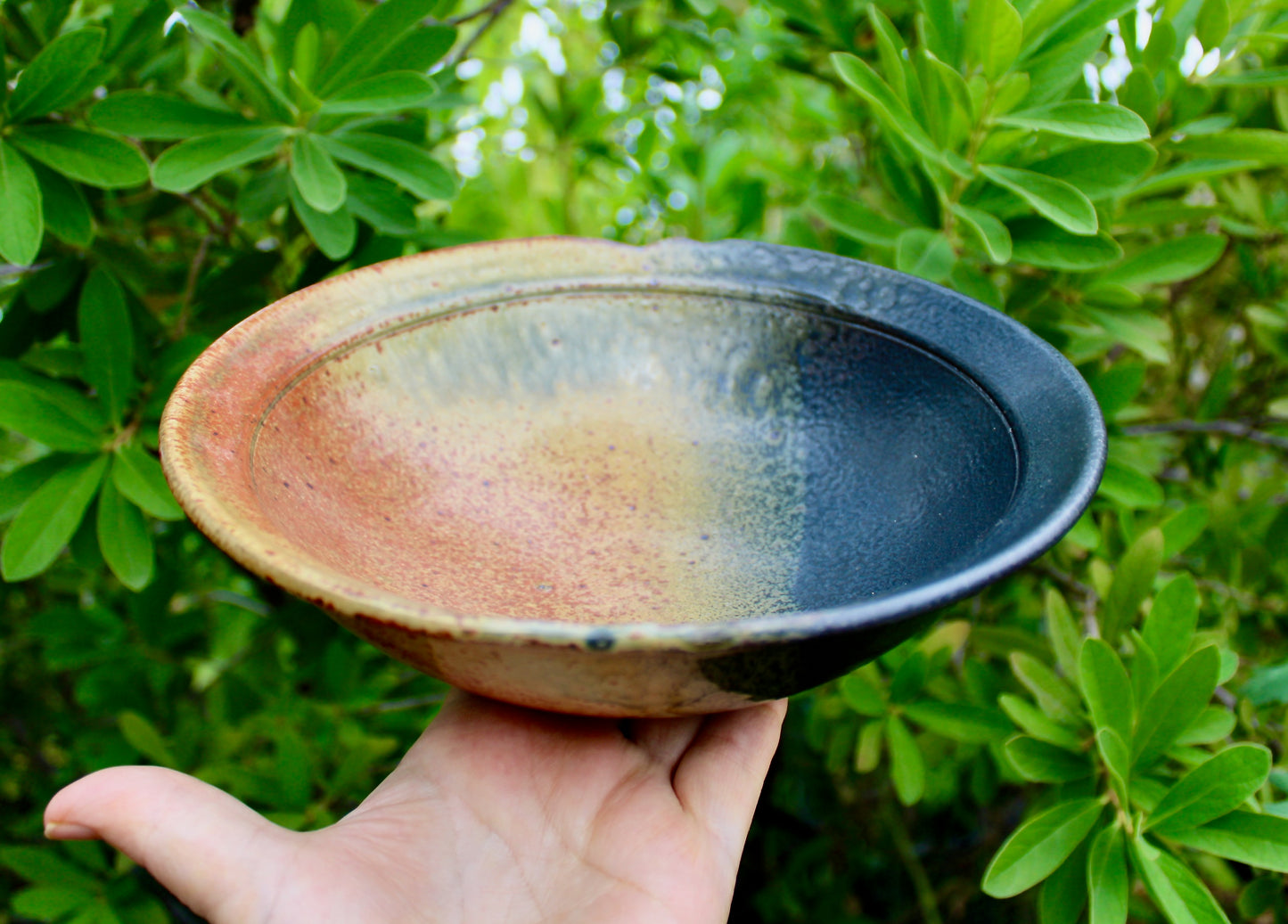 Jeff & Donna Tousley Pottery, Handcrafted Earthenware Vessel, Wonderful Pebbly Frogskin Glaze, Vintage Studio Pottery