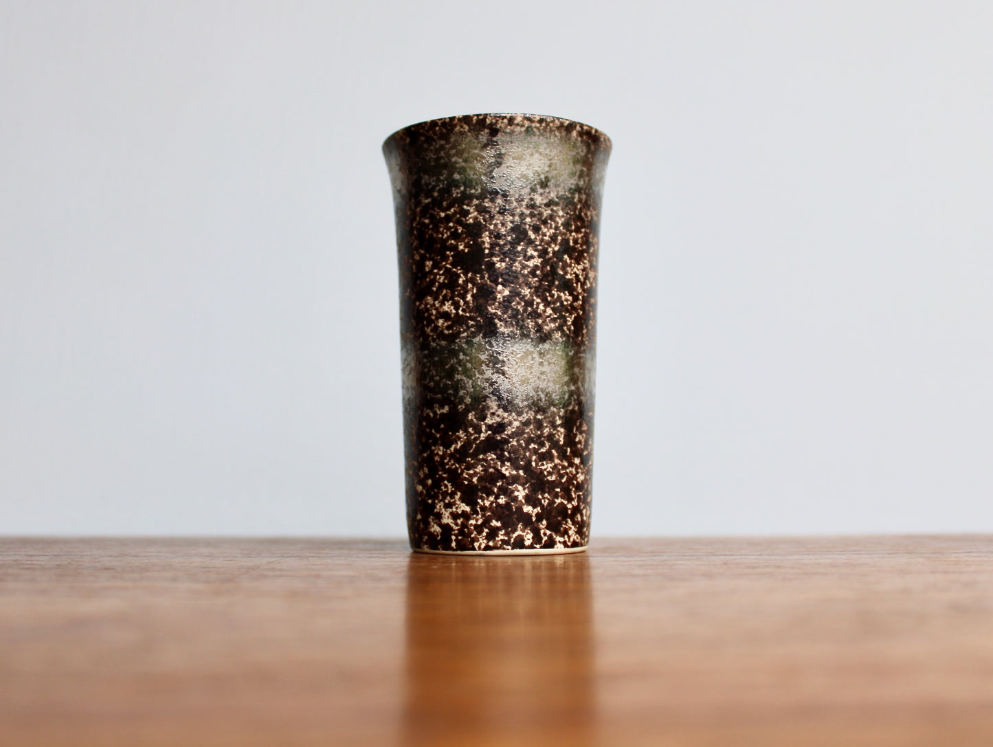 Japanese Arita-ware Porcelain 6oz Shōchū Cup, Arita-yaki Ware Beer Textured Armor Cup by Arita Kilns Japan