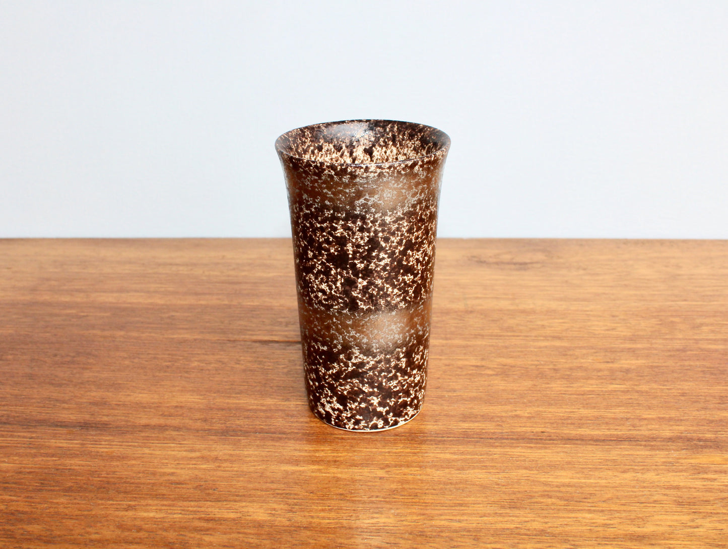 Japanese Arita-ware Porcelain 6oz Shōchū Cup, Arita-yaki Ware Beer Textured Armor Cup by Arita Kilns Japan