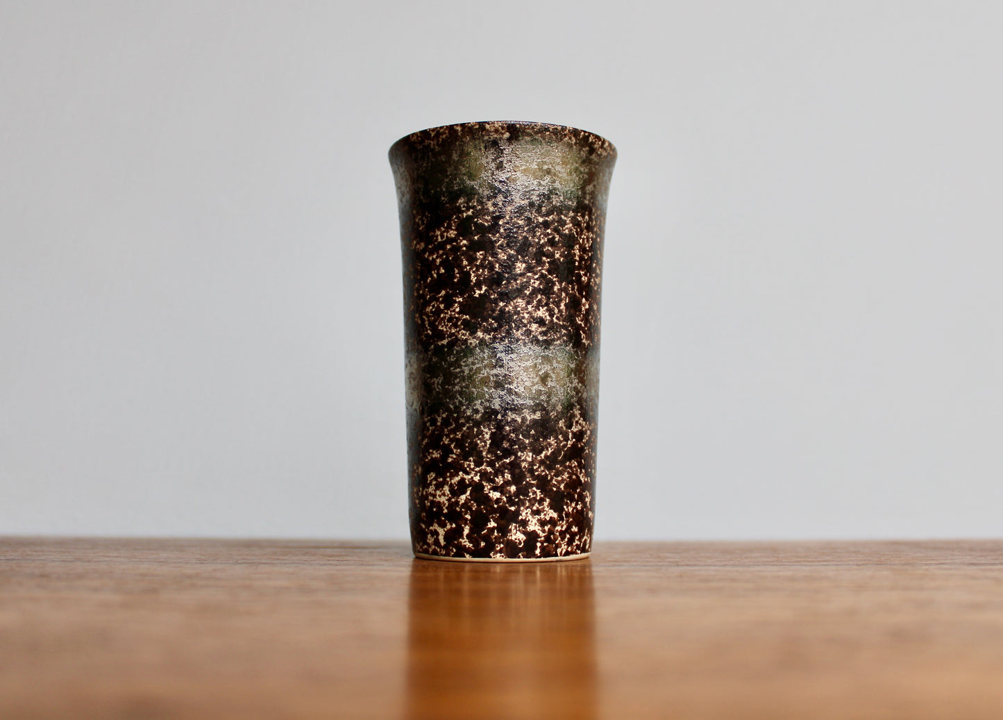 Japanese Arita-ware Porcelain 6oz Shōchū Cup, Arita-yaki Ware Beer Textured Armor Cup by Arita Kilns Japan