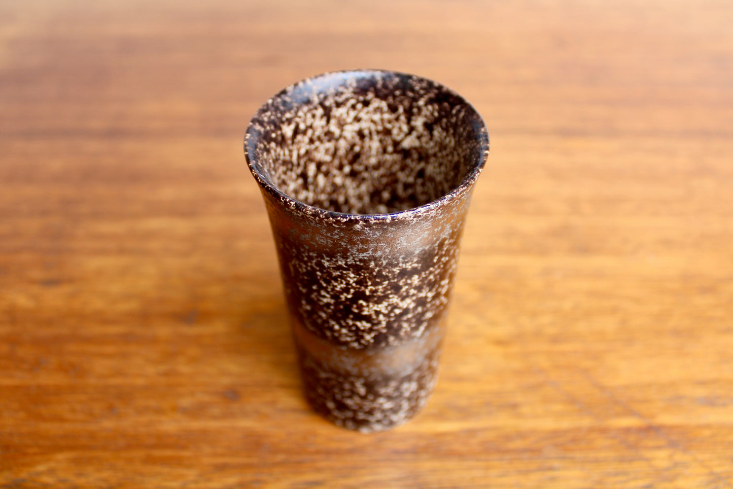 Japanese Arita-ware Porcelain 6oz Shōchū Cup, Arita-yaki Ware Beer Textured Armor Cup by Arita Kilns Japan
