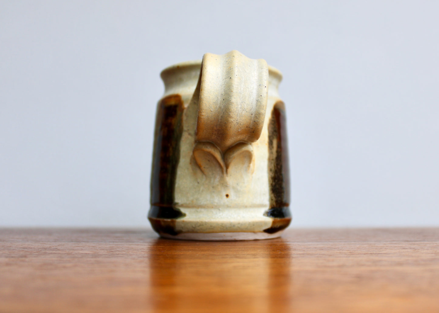 Scandinavian Style Mug - Large 350ml Handcrafted Tankard Mug, Vintage Studio Pottery