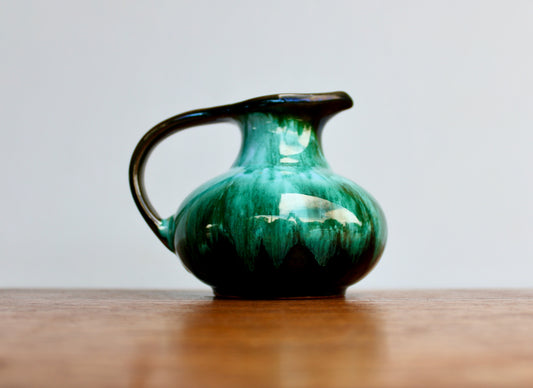 Blue Mountain Modernist Creamer in Fat Lava Glaze - Crafted in Canada
