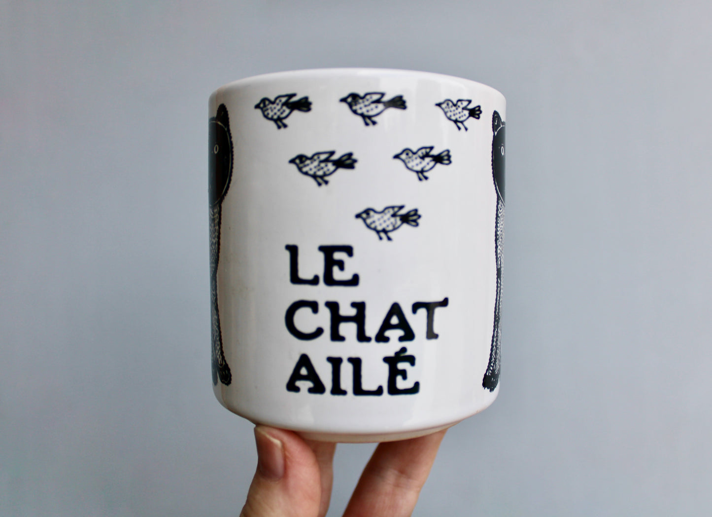 Le Chat Aile Taylor & Ng Mug - Functional San Francisco Giftware Designed by Win Ng & Spaulding Taylor