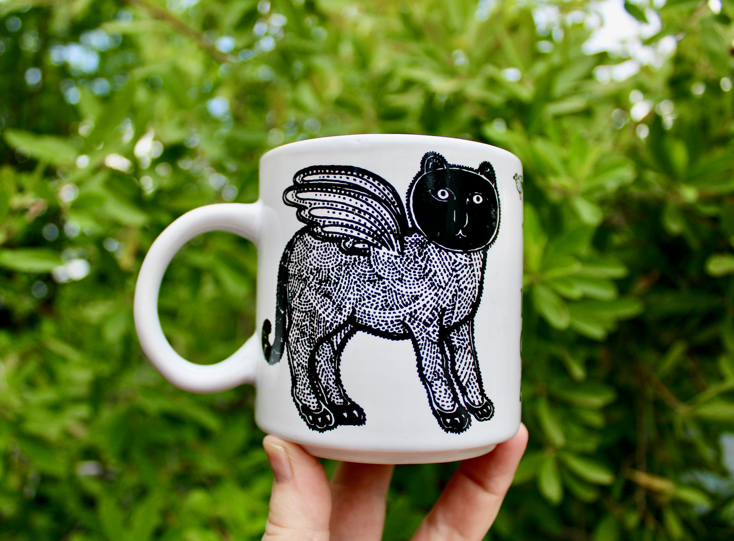 Le Chat Aile Taylor & Ng Mug - Functional San Francisco Giftware Designed by Win Ng & Spaulding Taylor