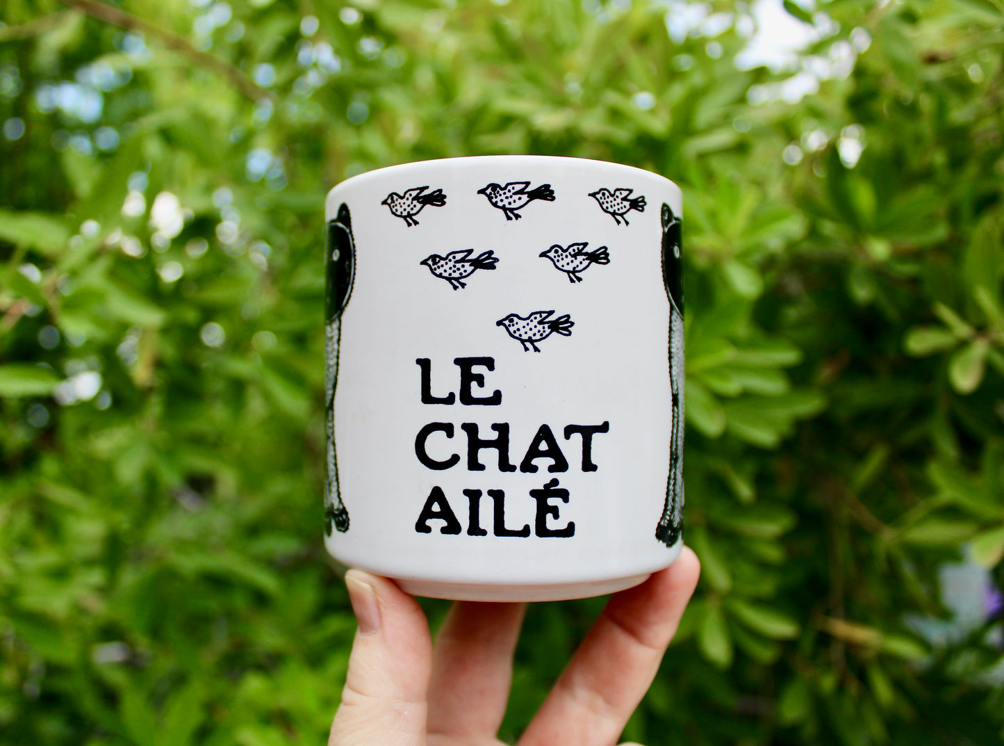 Le Chat Aile Taylor & Ng Mug - Functional San Francisco Giftware Designed by Win Ng & Spaulding Taylor