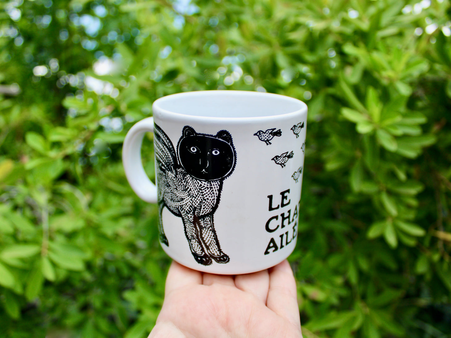 Le Chat Aile Taylor & Ng Mug - Functional San Francisco Giftware Designed by Win Ng & Spaulding Taylor