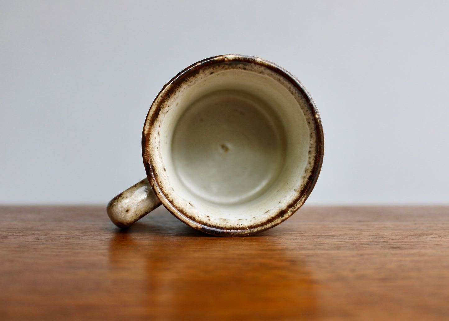 Scandinavian Style Dove Mug - Vtg Vitrified Stoneware Tankard Style Mug, Crafted in 20th Century Japan