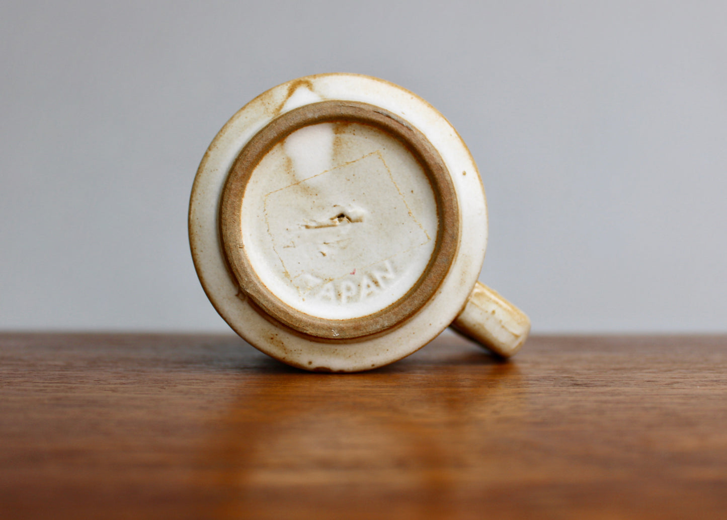 Scandinavian Style Dove Mug - Vtg Vitrified Stoneware Tankard Style Mug, Crafted in 20th Century Japan