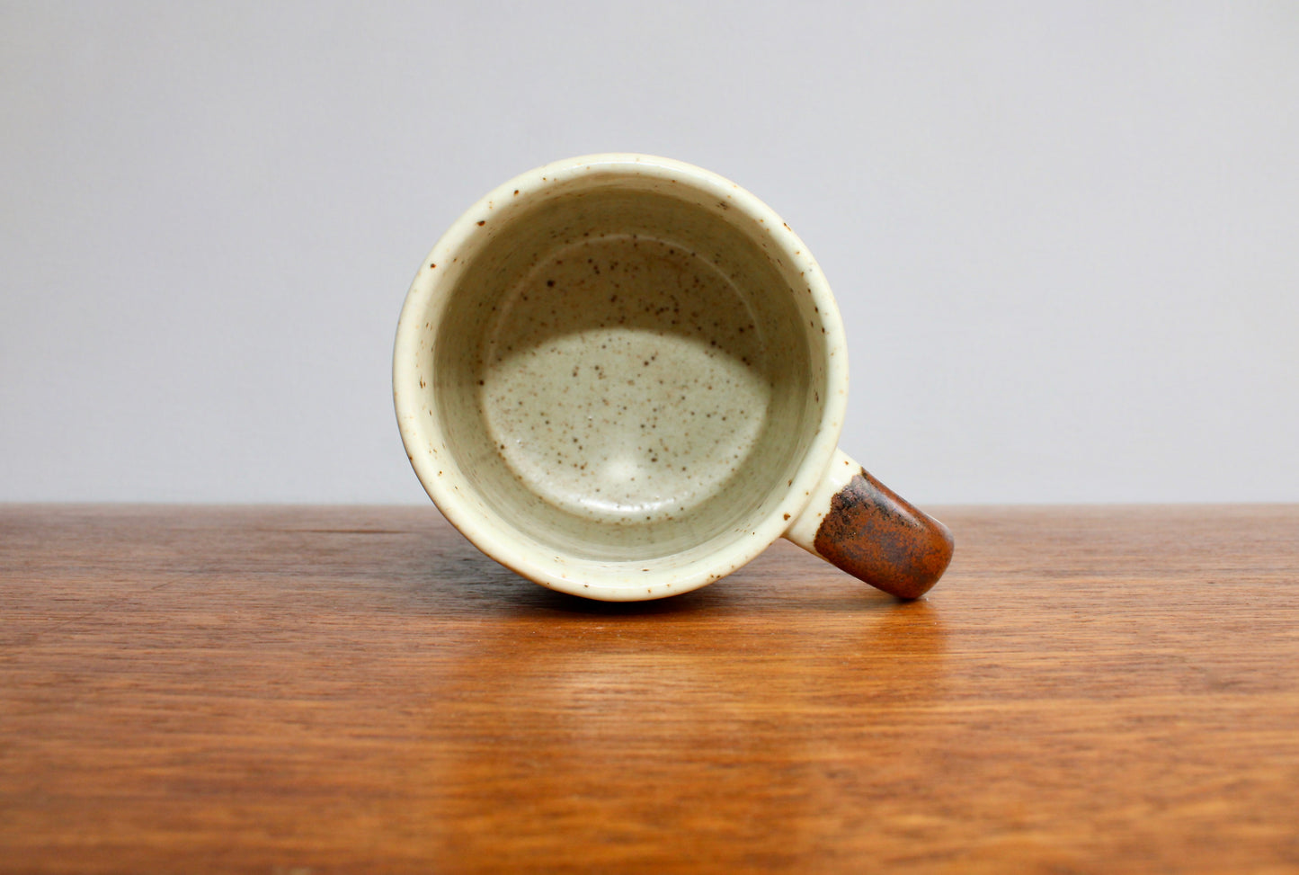 Otagiri Mid Century Japanese OMC Bittersweet Vellum Glazed Stoneware Mug, Orange & Yellow Berries w/ Dark Verdant Leaves in Relief - A Textural Wonderland of a Mug