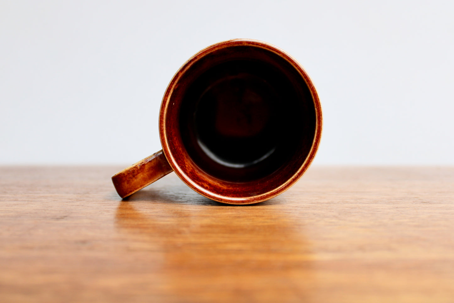 Classic Modern Japanese Pottery Vintage 1970s Coffee Mug, Vtg Mid Century Otagiri Mug