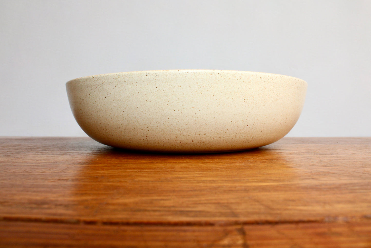 Early (Pre 1949) Sand Glazed 6-Slot Safety Ashtray -  Heath Ceramics Large 8.5 in Lovely Original Condition - Flaw