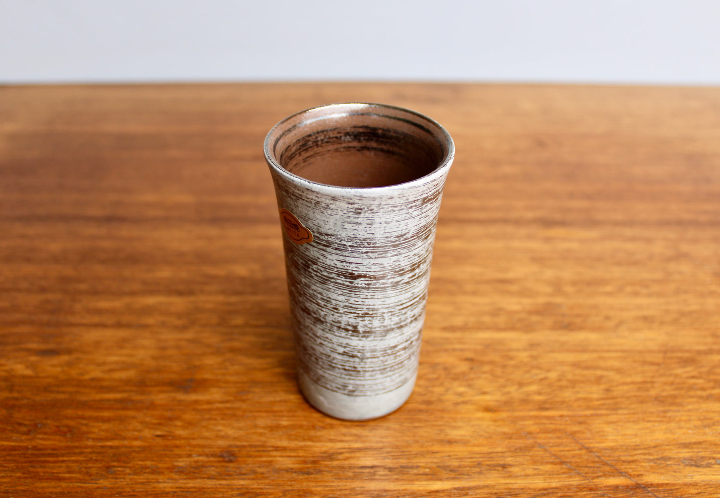 Arita-ware "Hideyoshi" - Silver 6oz Beer Cup, Japanese Arita-yaki Porcelain Shōchū Cup by Arita Kilns Japan