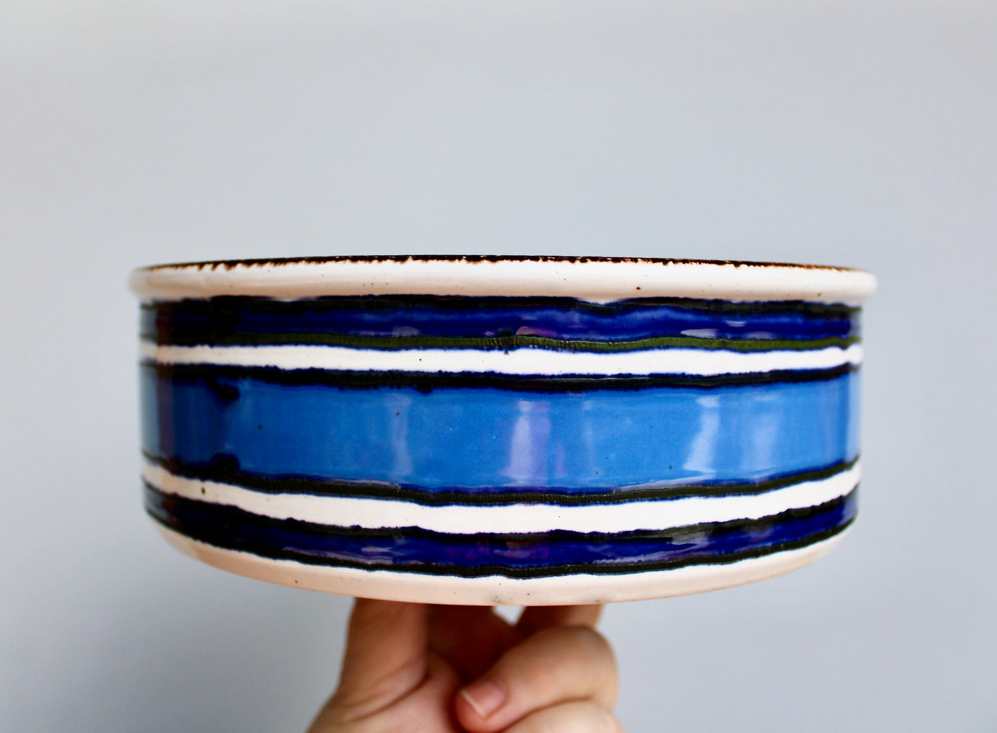 SOLD:  1973 Midwinter Moon 8" Vegetable Bowl - English Earthenware Crafted by MIDWINTER LTD , W R